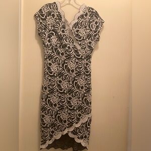NWT Onyx Nite B/White Dress